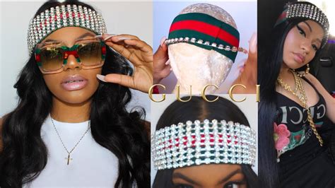 gucci inspired rhinestone headband|Gucci headband tiktok.